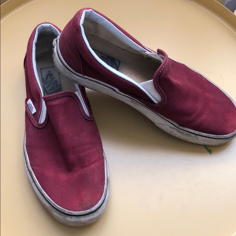 Vans slip ons